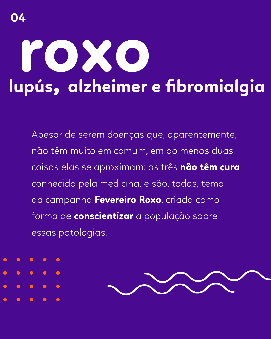 As Cores De Fevereiro Laranja E Roxo Instituto Ensina